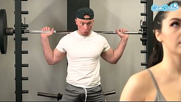 Image Big Ass MILF Rides a BWC in Public Gym as People Watch Her Get an Anal Creampie