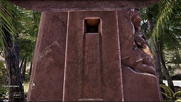 Image Lara Croft explores a desert island using her ass and pussy. 3D Animation Hentai Game
