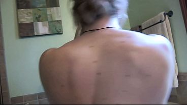 Image blonde teen meets a friend with big cock