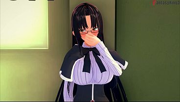 Image Tsubaki Shinra gets horny watching Xenovia sucking dick | HS DXD NTR Madness 13 | Full Movie on Sheer & PTRN: Fantasyking3