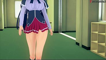 Image Xenovia Quarta gets caught sucking dick | HS DXD NTR Madness 13 | Full Movie on Sheer & PTRN: Fantasyking3