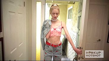 Image Skinny Blonde Chloe Cherry Gives A Messy Deepthroat To Bryan Gozzling!