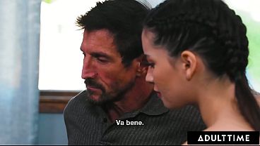 Image ADULT TIME - Pervy Stepdad SPANKS & FUCKS stepbae Aria Lee For Masturbating! ITALIAN SUBTITLES