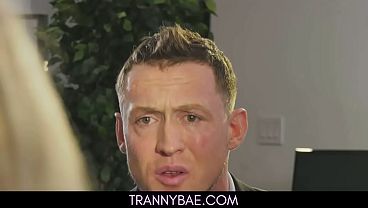 Image Busty Shemale Boss Rough Sex With One of Her Employee