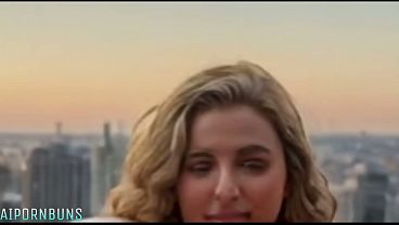 Image (AI GENERATED) Blonde big ass woman fucking with a huge penis unfaithful wife