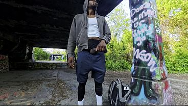 Image Exploring abandoned building and then masturbation
