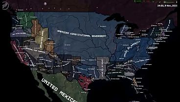 Image The Fire Rises: Second American Civil War (2021-2027) [Time-lapse Hoi4]