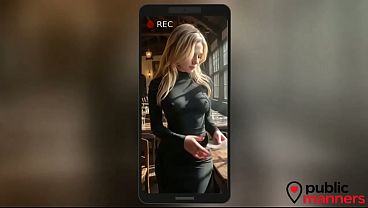 Image A blonde let a guy cum all over her and fill her up for 500 bucks.[AI]