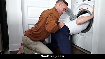 Image Stepdad Ryan Rims Manuel's Ass After He Gets Stuck in the Washing Machine - Soncreep