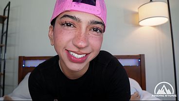 Image Trans Boy Rocki Takes Huge Cock In Tight Ass Til Creampie