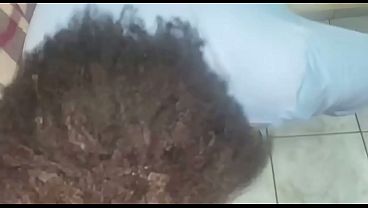 Image Agiota foi me cobrar em casa , n&atilde_o tinha dinheiro ent&atilde_o acabei levando muita gozada na boca e ainda gozei em jato ( squirt)