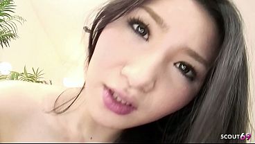 Image Japanese Girl with saggy tits and Round Ass Pick Up for First Uncensored JAV Creampie Casting Sex