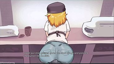 Image Hazel's Hot Futa Boss Showed Me Her Cock And Tits On Camera!! - Hazelnut Latte
