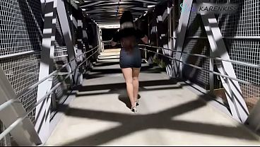 Image Depois da festa ela foi transar na passarela enquanto os motoristas buzinavam KARENKISS