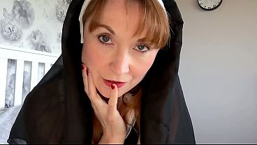 Image SQUIRTING NUN GETS VERY WET HARD, FAST AND SENSUAL FINGER FUCK