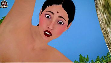 Image Devar Catches Indian Desi Bhabhi Fucking Her Boyfriend in the Jungle Then She Satisfies Both of Them
