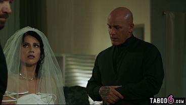 Image Newlywed latina bride confronted with very strange family ritual