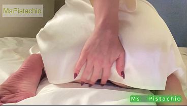 Image Horny bride masturbating hot, her husband is away for weeks