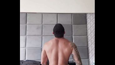 Image Tava trabalhando num predio e o morador me reconheceu. Comi ele de uniforme e enchi de leite ( pr&eacute_via)