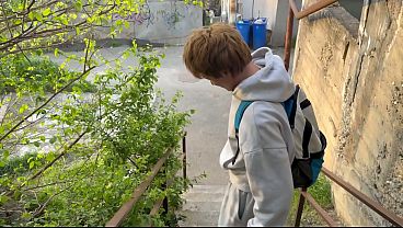 Image Straight Guy Gets Paid By Stranger On The Street And Takes His First Cock