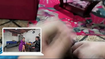Image React: The courier and the housewife (cuckold)