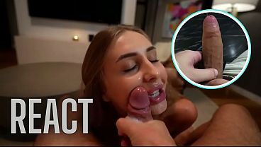 Image React: I want to suck your big cock, can I do it dirty?