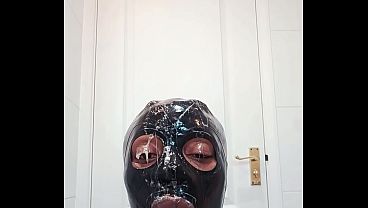 Image Dildo deep in my throat