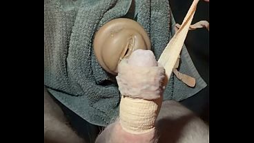 Image Extreme Rough Foreskin Stretch Session - May 2026 Gains