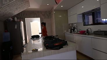 Image Stepmom Alondra Pi&ntilde_ango Drains Stepson's Massive Morning Wood with BJ & Car Fuck Before college