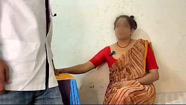 Image Hospital Beautiful Madam got fucked by Lover Doctor in absence of her Husband, Hindi audio Viral MMS