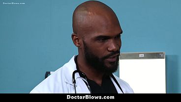Image Blonde Stud Benji Gets His Ass Plowed by His Hot Black Doctor - Doctorblows