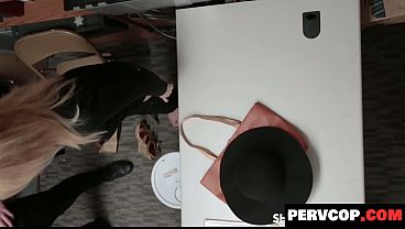 Image Grandmother and Teen Both Caught Shoplifting and Fucked by LP Officer - Pervcop
