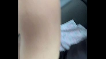 Image Car sex, unprotected ejaculation, married woman's moans leaked out of the car and could be heard in the car next door!