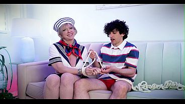 Image Stacked MILF In Sailor Costume Offers Anal To Step Son | AnalMa