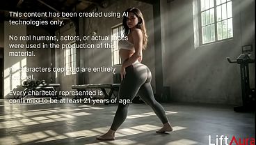 Image I seduced my trainer in the gym with my huge ass and gave him a blowjob[AI]