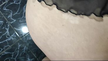 Image Maid caught without underwear and gets her ass fucked