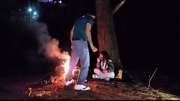Image THE FIRE OF LOVE: Our most intense and wild night by the bonfire.