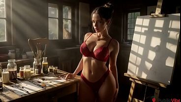 Image I fucked her in an art studio in front of strangers, and it turned her on a lot. [Ai]