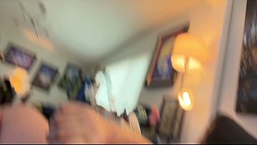Image Big Daddy Cums on His Belly Multiple Times