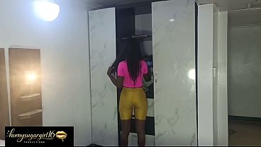 Image Sexy ebony sweet girl creampied on my big black dick