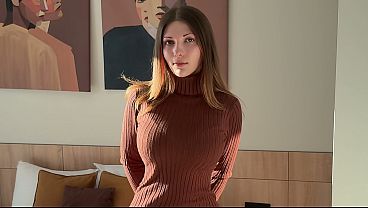 Image &quot_Do me a little favor and fuck me before I go on vacation&quot_ My horny neighbor is bothering me
