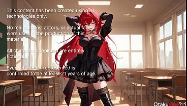 Image Slut Rias was confused and fucked by the entire teaching staff [AI]