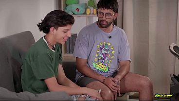 Image My Arab Twink Stepson Finally Fucks Me Raw While Mom's Away. First Time Top! Massive Creampie Push Out