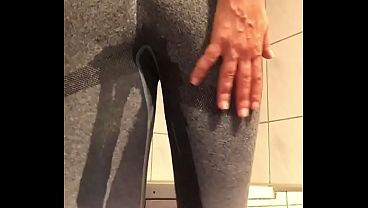 Image Compilation Wetting My Legging&rsquo_s