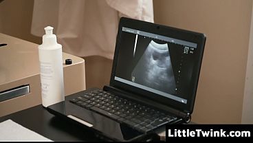 Image Doctor Wolf Fingers Lucas' Hole and Makes His Cock Drip Precum - Littletwink