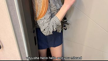 Image My Stepmom's Friend Served My Cock and Got a Creampie While Stepmom Came Out - Amateur with Dialogue