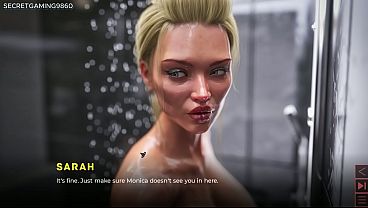 Image The Synthetic 13 By Carbon - Pervert Stepson Joins Sexy Blonde Stepmom in The Shower & He Cum On Her Ass - 3D Porn Game