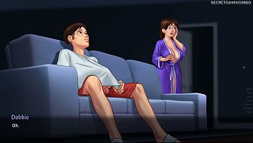 Image Summertime Saga 33 By DarkCookie - Stepson Eats Stepmom's Pussy In The Bathroom Sink She Has a Very Intense Orgasm - 3D Hentai Porn Game
