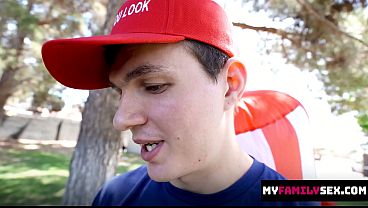 Image Stepdad and Stepbrother Fuck Penelope at the 4th of July BBQ - Myfamilysex