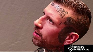Image FISTING INFERNO - Warden Ryan Sebastian Fucks Then Fists His Tatted Prisoner